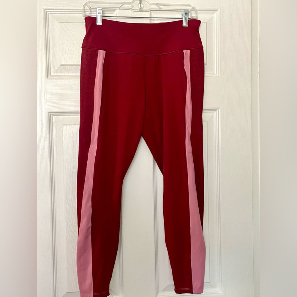Avia Pink and Red Leggings